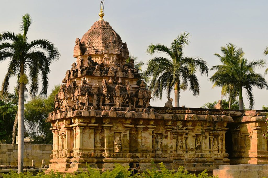 Historic temple in India 